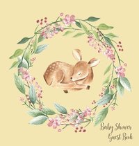 bokomslag Woodland Baby Shower Guest Book (Hardcover)