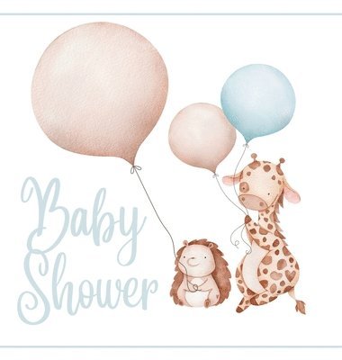 bokomslag Baby shower guest book (Hardcover)