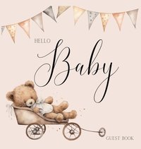 bokomslag Bear Baby Shower Guest Book (hardback)