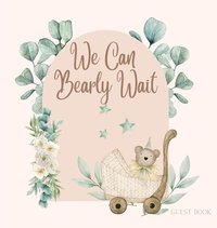 bokomslag Bear Baby Shower Guest Book (hardback)