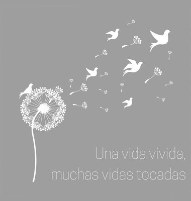 Celebración de la vida, libro funerario, libro de condolencias para firmar (tapa dura). 1