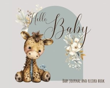 bokomslag Baby Journal and Record Book (Hardback)
