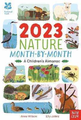 bokomslag National Trust: 2023 Nature Month-By-Month: A Children's Almanac