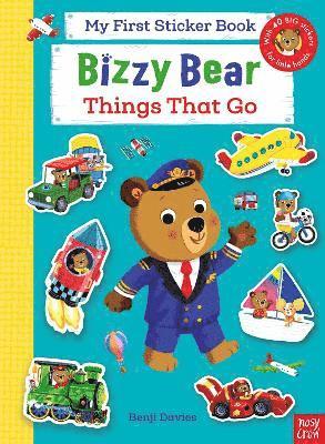 bokomslag Bizzy Bear: My First Sticker Book Things That Go