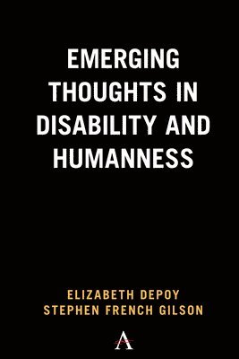 bokomslag Emerging Thoughts in Disability and Humanness