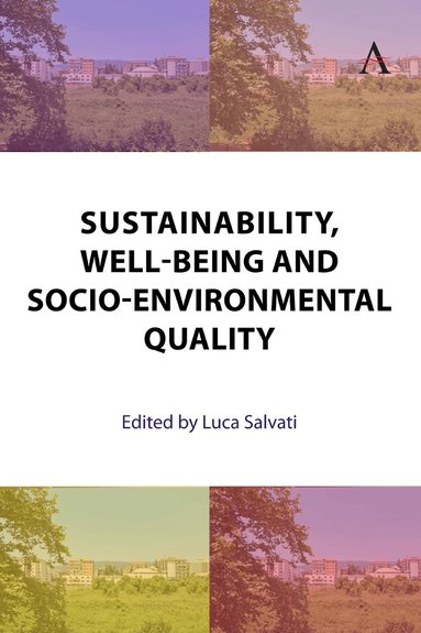 Luca Salvati - Sustainability, Well-Being and Socio-Environmental Quality, Inbunden