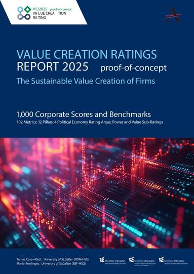 Tomas Casas i Klett, Martin Nerlinger - Value Creation Ratings (VCr 2025), Inbunden