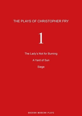 bokomslag Christopher Fry plays 1