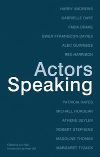 bokomslag Actors Speaking