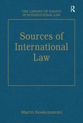 bokomslag Sources of International Law