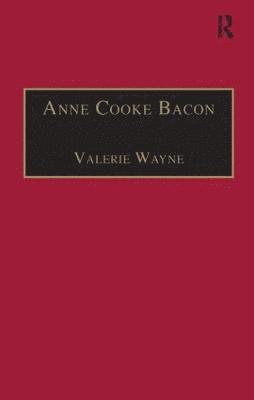 Anne Cooke Bacon 1