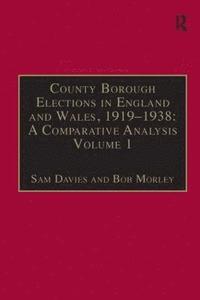 bokomslag County Borough Elections in England and Wales, 19191938: A Comparative Analysis