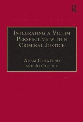 bokomslag Integrating a Victim Perspective within Criminal Justice