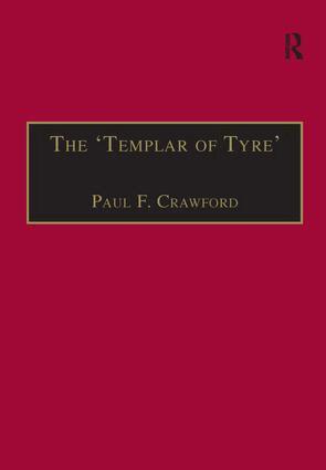 Paul F. Crawford - 'Templar of Tyre', Inbunden