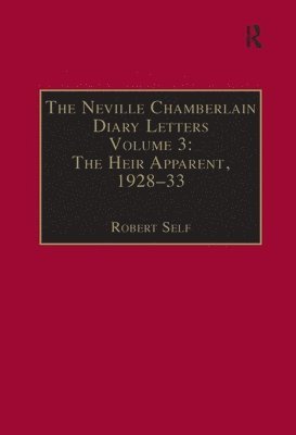 The Neville Chamberlain Diary Letters 1