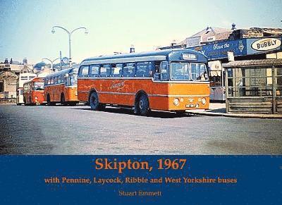 Skipton 1967, with Pennine, Laycock, Ribble and West Yorkshire buses 1