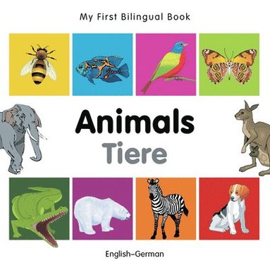 bokomslag My First Bilingual Book -  Animals (English-German)