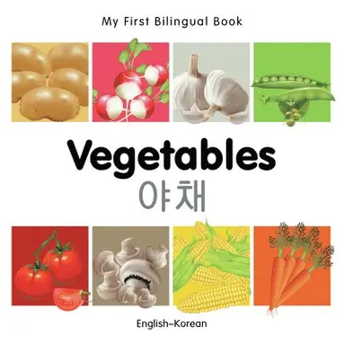 Milet Publishing - My First Bilingual Book -  Vegetables (English-Korean), Kartonnage