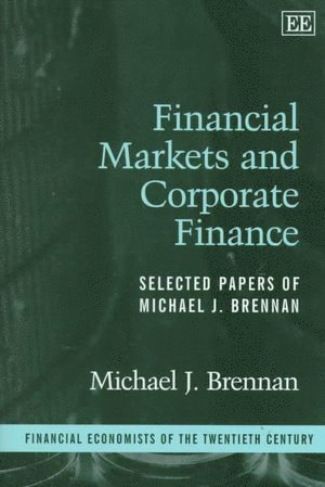 Financial Markets and Corporate Finance
