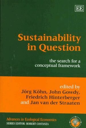 Jörg Köhn, John M. Gowdy, Friedrich Hinterberger, Jan van der Straaten - Sustainability in Question, Inbunden