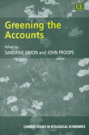 Sandrine Simon, John Proops - Greening the Accounts, Inbunden