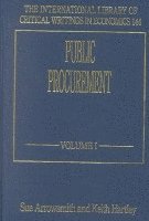 Sue Arrowsmith, Keith Hartley - Public Procurement, Inbunden