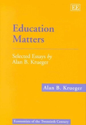 Alan B. Krueger - Education Matters, Inbunden