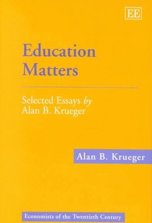 Alan B. Krueger - Education Matters, Inbunden