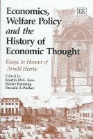 Economics, Welfare Policy and the History of Economic Thought 1