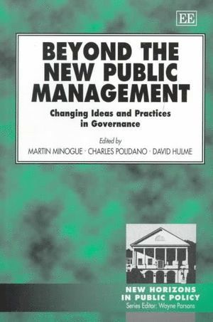 Martin Minogue, Charles Polidano, David Hulme - Beyond the New Public Management, Häftad