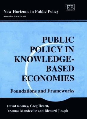 Public Policy in Knowledge-Based Economies 1