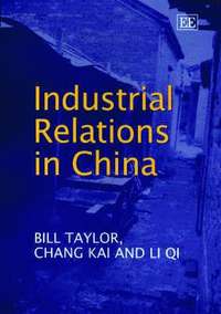 bokomslag Industrial Relations in China