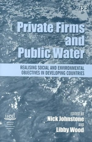 Nick Johnstone, Libby Wood - Private Firms and Public Water, Inbunden