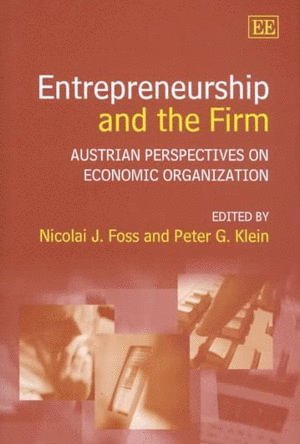 Entrepreneurship and the Firm 1