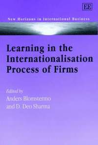 bokomslag Learning in the Internationalisation Process of Firms