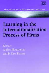 bokomslag Learning in the Internationalisation Process of Firms