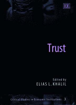 Elias L. Khalil - Trust, Inbunden