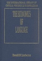 bokomslag The Economics of Language