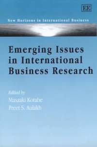 bokomslag Emerging Issues in International Business Research