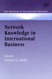 bokomslag Network Knowledge in International Business