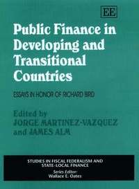 bokomslag Public Finance in Developing and Transitional Countries