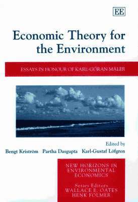 bokomslag Economic Theory for the Environment