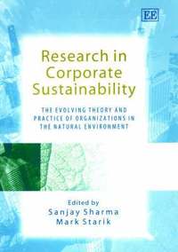 bokomslag Research in Corporate Sustainability
