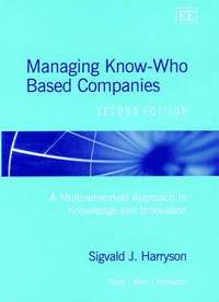 bokomslag Managing Know-Who Based Companies, Second Edition