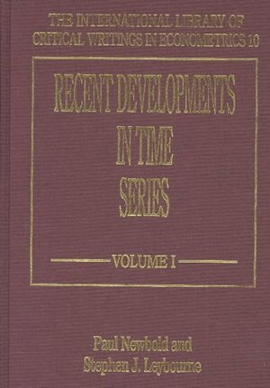 Paul Newbold, Stephen J. Leybourne - Recent Developments in Time Series, Inbunden