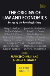bokomslag The Origins of Law and Economics