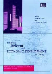 bokomslag Financial Reform and Economic Development in China