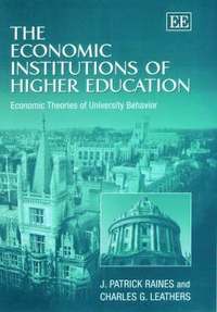 bokomslag The Economic Institutions of Higher Education