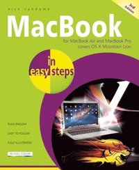 bokomslag MacBook for MacBook Air and MacBook Pro covers OS X Mountain Lion In Easy Steps 3rd Edition