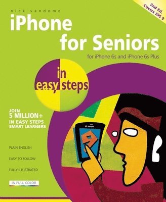 bokomslag iPhone for Seniors in easy steps